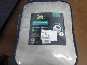 Serta Heated Plush Blanket King ope...