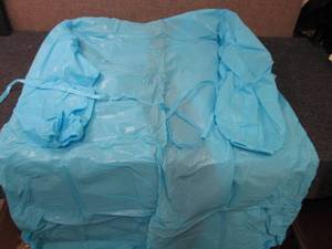 Case of 80(8-10pks)Blue PEVA Dispos...