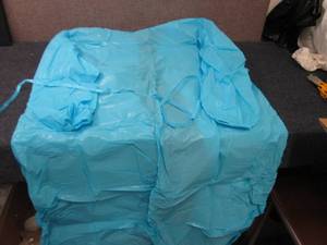 Case of 80(8-10pks)Blue PEVA Dispos...