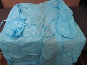 Case of 80(8-10pks)Blue PEVA Dispos...