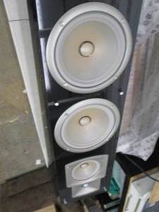 yamaha 3-way bass reflex floor stan...