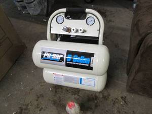 pulsar 5-gallon twin tank air compr...