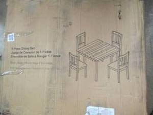 dorel living 5 piece dining set ret...