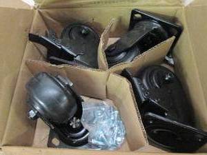 4 inch caster wheels 4 wheels in bo...