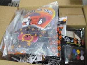 box of halloween misc ...