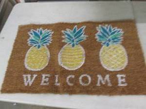 30 inch x 18 inch rubber welcome ma...