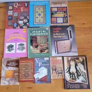 11 Awesome Books For Antique, Quilts, Textiles, Toasters, Furniture Rugs, Antiques  & Art Collectors & Resellers