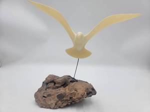 Seagull Sculpture by Renowned Sculptor John Perry