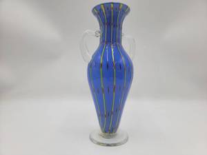 Beautiful 12.5 Vintage Hand-Blown Murano Glass Vase