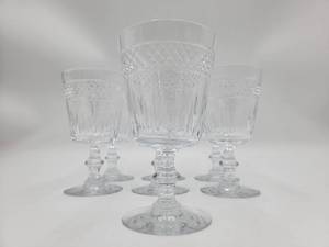 7 Vintage 6 in Fenton Water Goblets