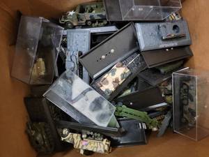 Assorted Die-Cast WWII Tanks