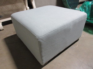 lot 705 image: UPHOLSTERED OTTOMAN BY VILLA FROM HOM FURNITURE