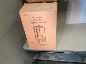 12 to 30 Cup Automatic Coffee Maker...