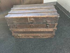 Vintage Trunk with Contents One ba...