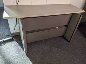 2 Drawer Cabinet with Cubicle secti...