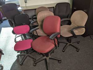 (8) Office Chairs See Photos...
