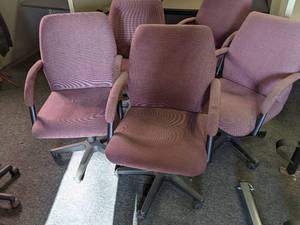 (5) Matching Office Chairs...