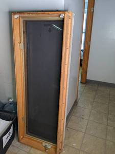 Large Exterior Vinyl Window (Outerm...