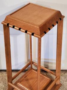 lot 34 image: 360° Rotating Fishing Rod Stand
