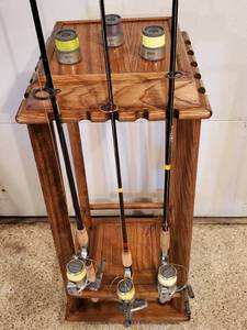 lot 53 image: (3) Fishing Rods & Reels Lot