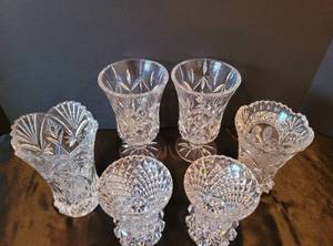 lot 108 image: Sparkling Crystal Vase Collection