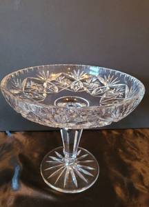 lot 120 image: Beautiful Bohemia Crystal Serving Pieces