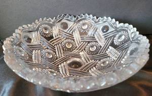 lot 128 image: Waterford, Gorham and More Crystal Bowl Grouping
