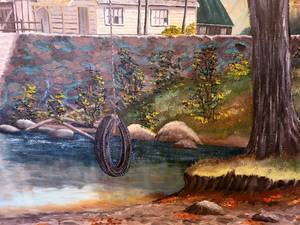 lot 166 image: Joan Krippner Signed Oil Painting
