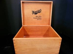 lot 188 image: T. Stalay Framed Watercolor & Oak Cigar Box