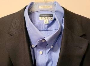 lot 247 image: Mens Austin Reed Sport Coat and Coordinating Shirt