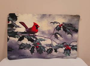 lot 257 image: Cheerful Cardinal Christmas Collection