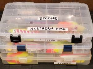 lot 40 image: (3) Fishing Tackle Cases with Contents