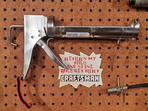 lot 63 image: Grease Gun and Caulk Guns Lot