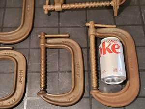 lot 79 image: Assorted C Clamps Lot