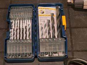 lot 50 image: Ryobi Electric Drill with Bits
