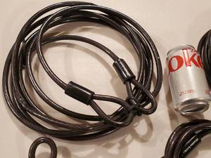 lot 219 image: Misc Security Cables Lot
