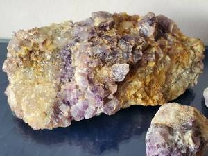 lot 284 image: (3) Amethyst Rock Formations