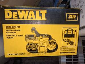 DeWalt Cordless 20v Band Saw
