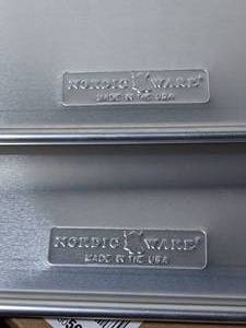 2 Nordic Ware Oven Trays Baking Sheets