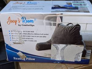 Joeys Room Reading Pillow