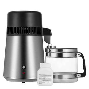 Gowintech 110V 750W 4L Brushed Stainless Steel Countertop Water Distiller