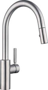 Ouen Single Handle Sink Faucet wPull Down Sprayer