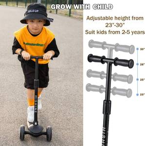 Highshine Kids Kick Scooter, Black