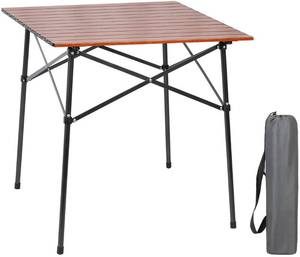 PORTAL Lightweight Aluminum Folding Square Table