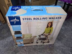 Medline Steel Rolling Walker