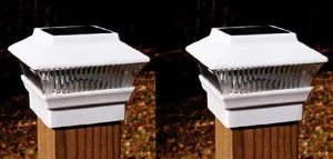 10 Solar Post Lights