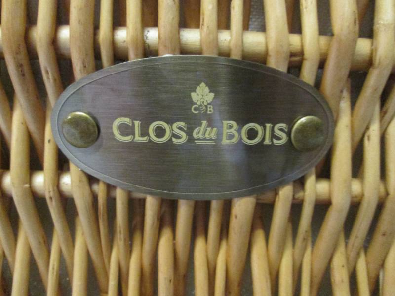 (BS) CLOS du BOIS Wicker Picnic Bas...