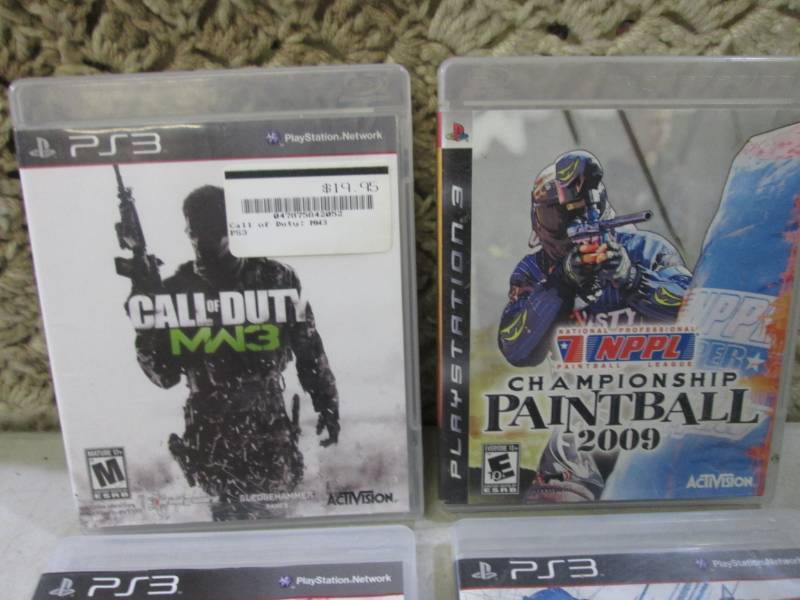 (EC1) 4 PS3 PlayStation 3 Games...