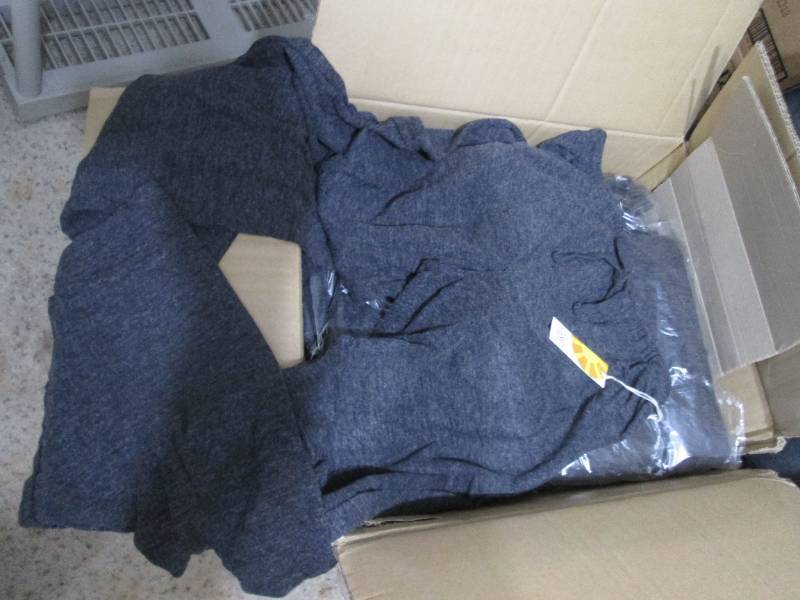 Case of brand new sweatpants size M...