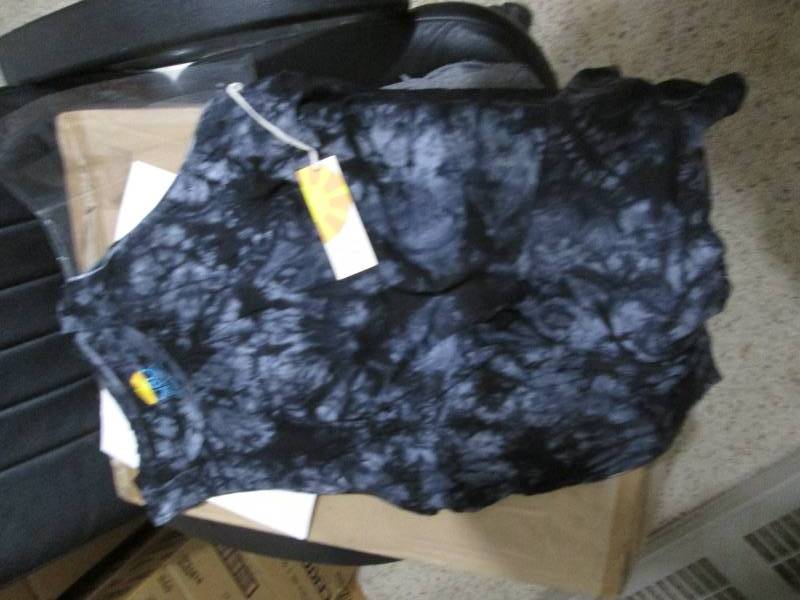 Case of new tank tops size L...